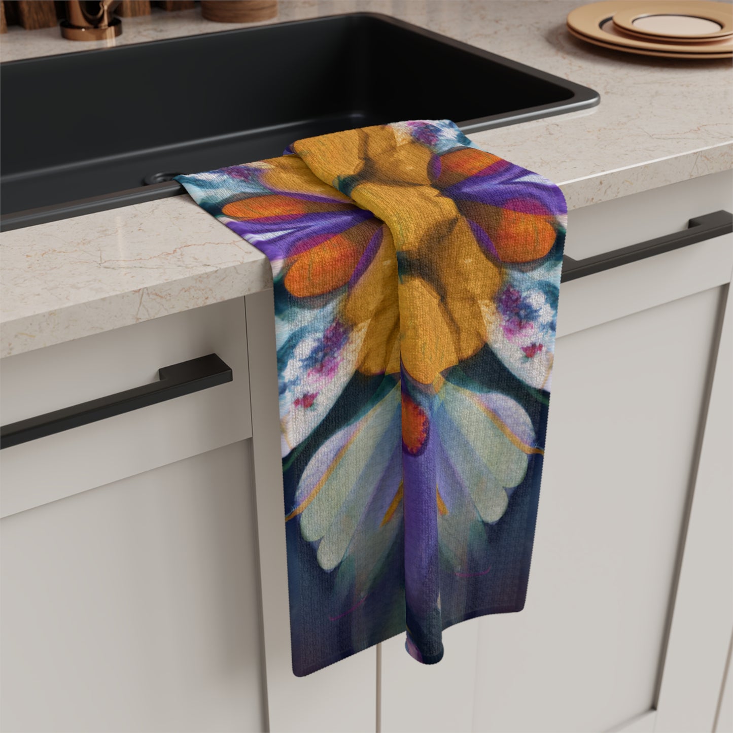 Flower Alchemy Soft Kitchen Towel