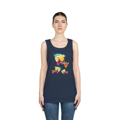 Happiness is a Painted Fish Women's Tank