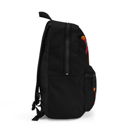 Rocket Ship Liftoff Water-Resistant School Backpack