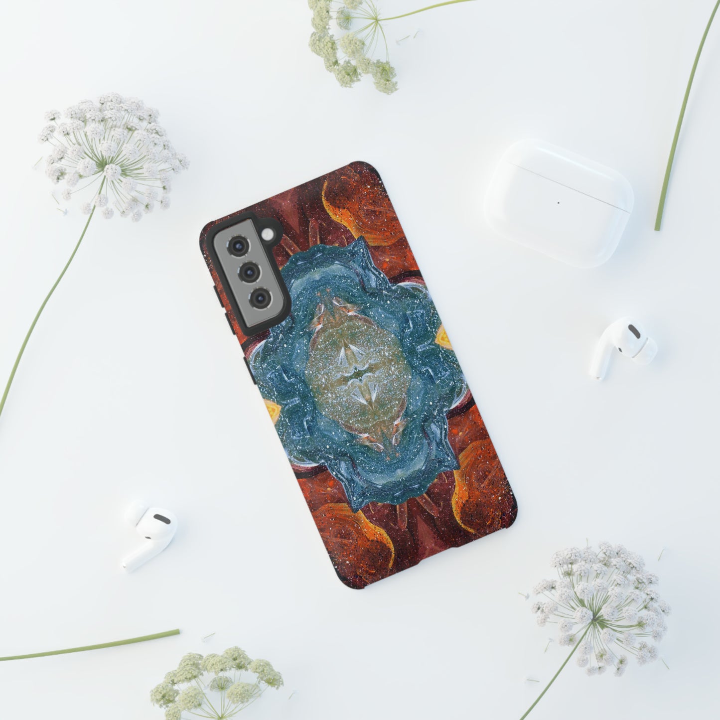 Cosmic Cell Division Tough Phone Case for iPhone, Samsung, Pixel