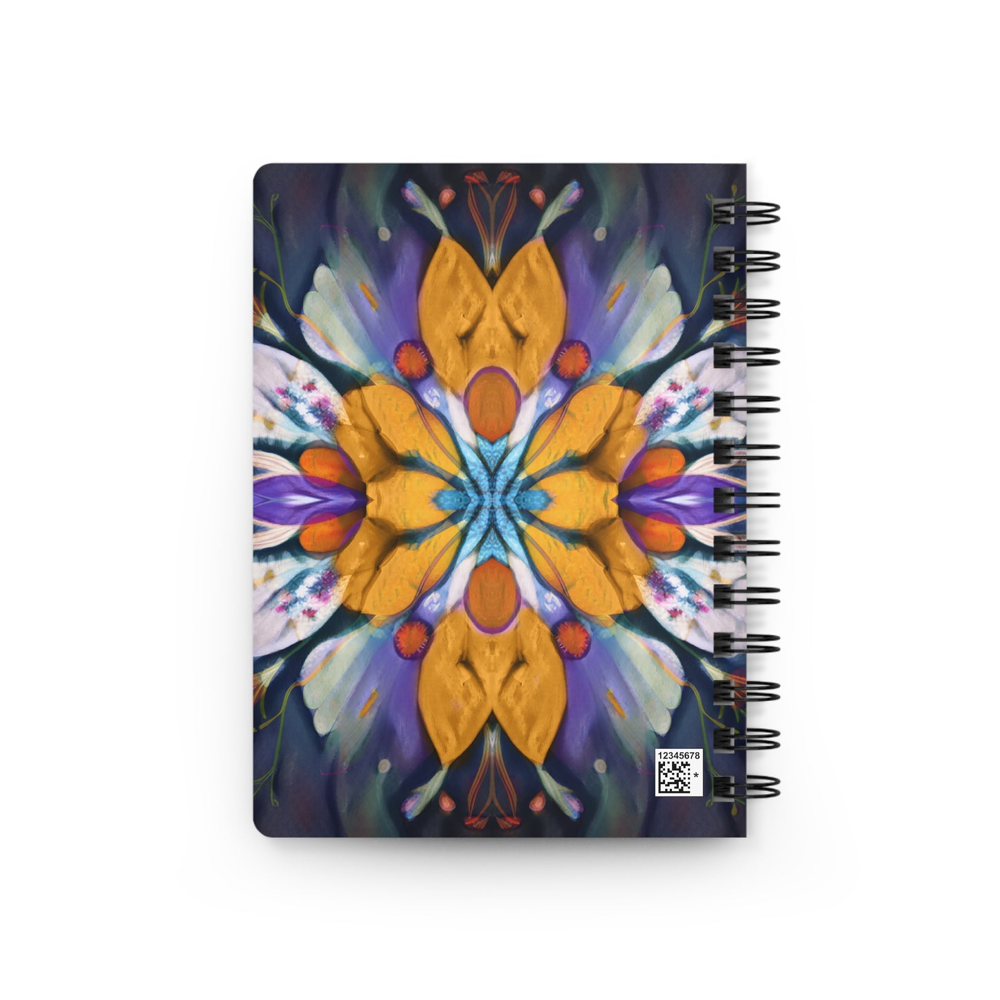 Flower Alchemy Spiral-Bound Lined Notebook