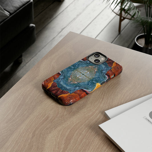 Cosmic Cell Division Tough Phone Case for iPhone, Samsung, Pixel