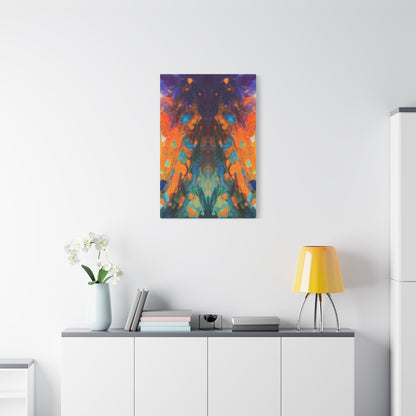 Dog Star Rises Canvas Print | Abstract Art