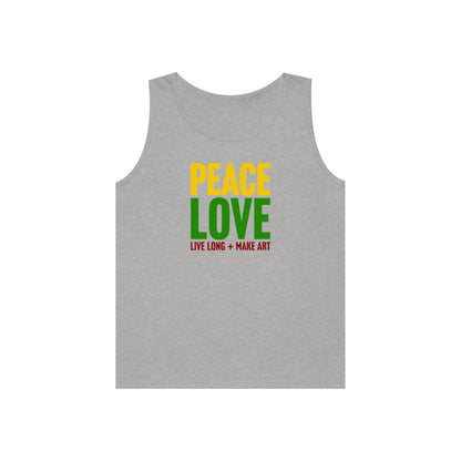 Peace, Love, Live Long + Make Art Women's Tank