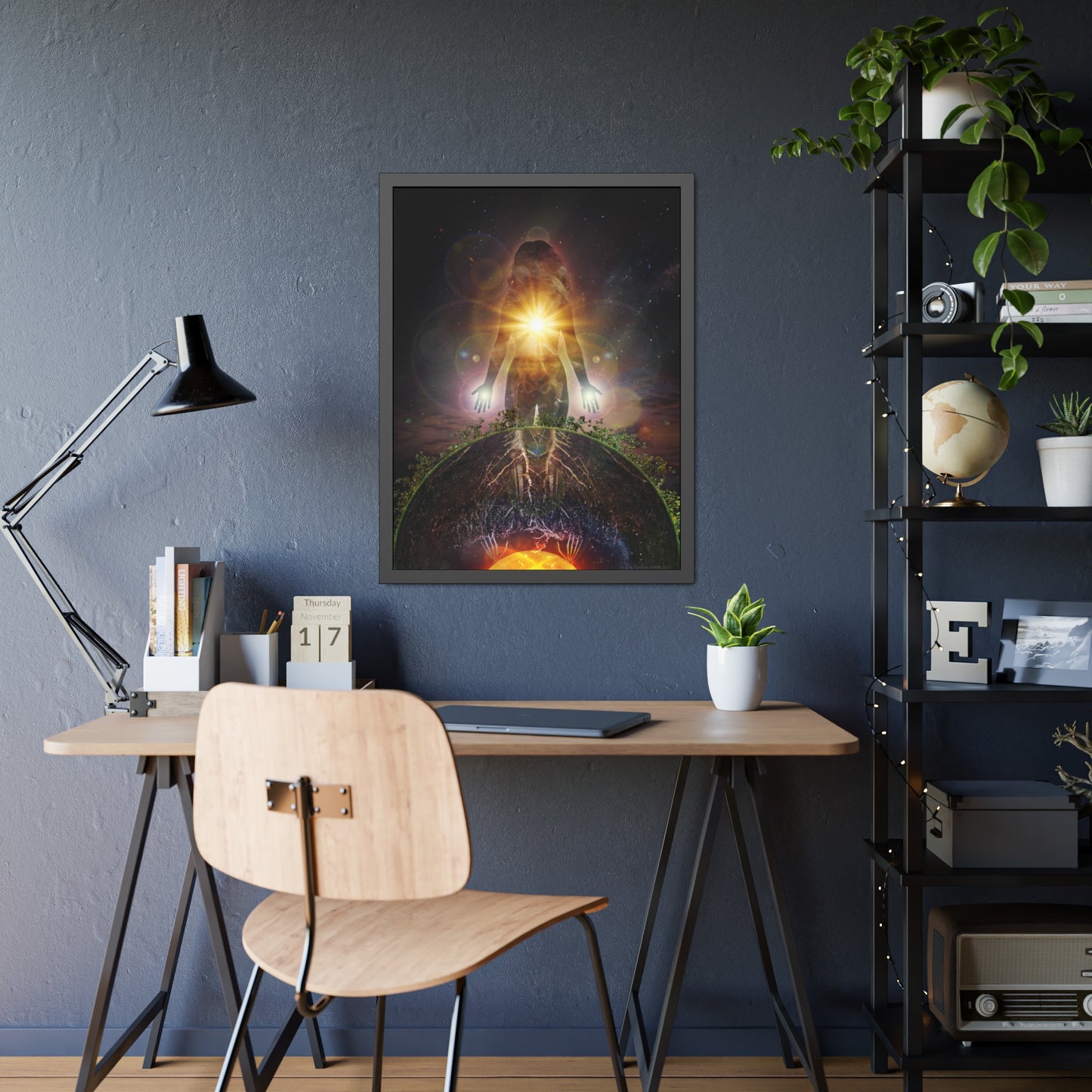 Persephone's Divinity Framed Print | Surreal Art