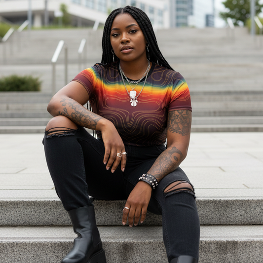 Spectral Heat Wave Women’s T-Shirt