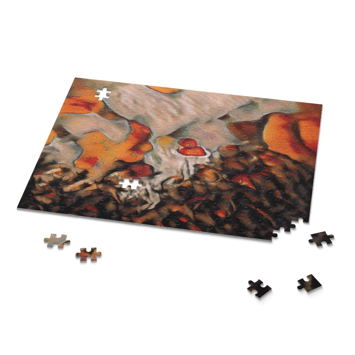 Burnt Umber Rocks Puzzle (120, 252, 500-Piece)