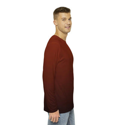 Rusty Red Fade Men's Long Sleeve Shirt