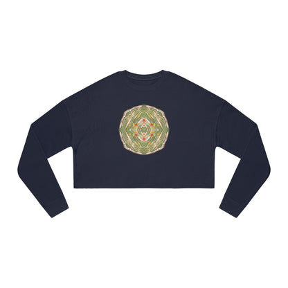 Earth Spirits Women's Cropped Sweatshirt