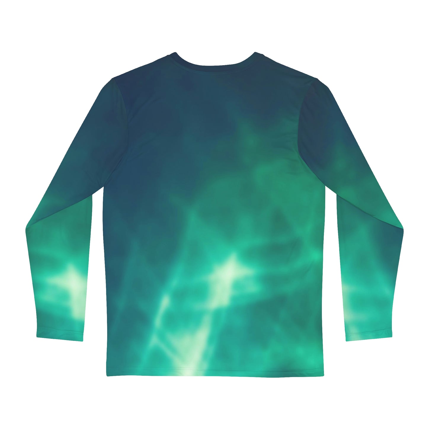 Electric Green Light Men's Long Sleeve Shirt