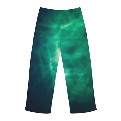 Electric Green Light Men's Pajama Pants