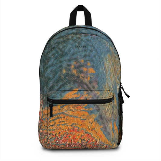 The Colors of Sunset Waterproof Art Backpack