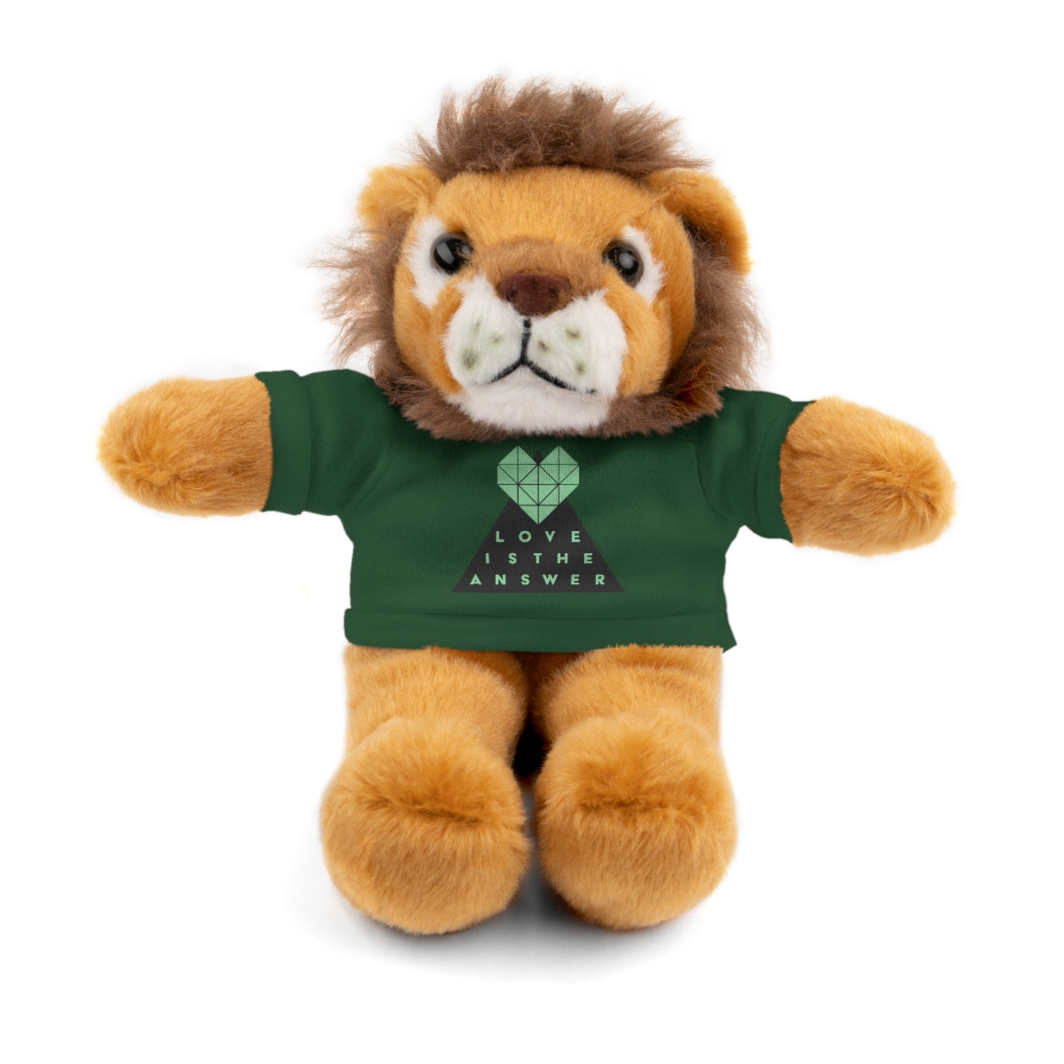 Love is the Answer Stuffed Animals (6 Animal Options)