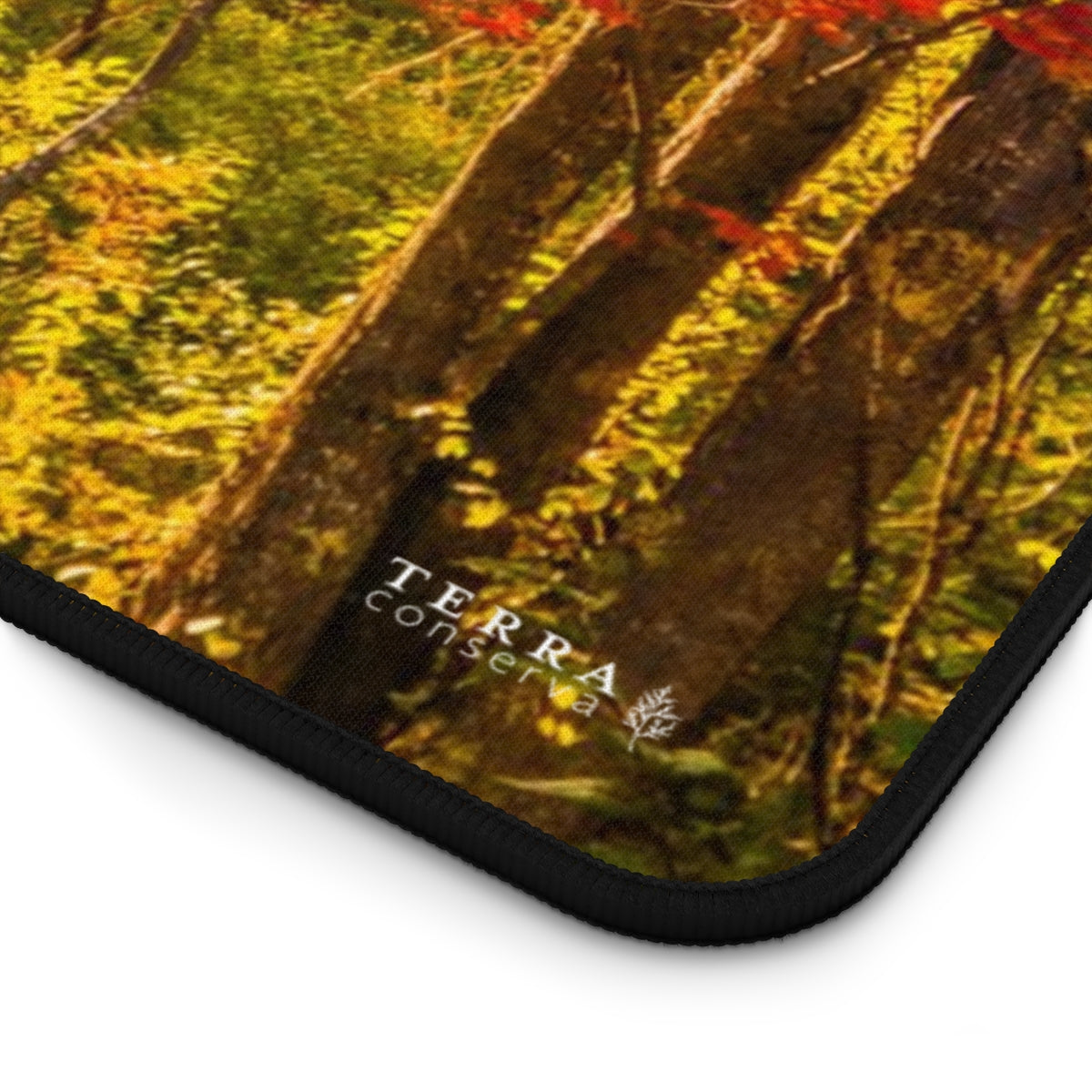 Happy Autumn Sun Full-Size Gaming Mousepad