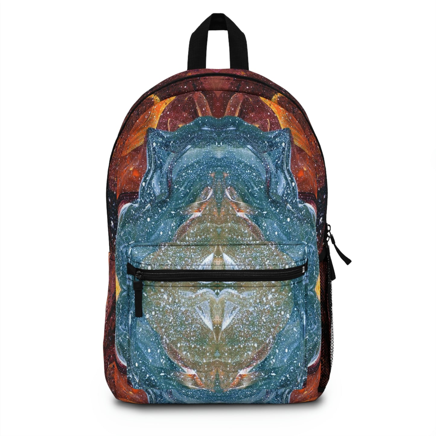 Cosmic Cell Division Waterproof Art Backpack