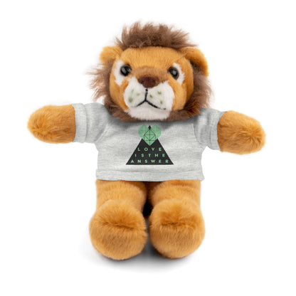 Love is the Answer Stuffed Animals (6 Animal Options)