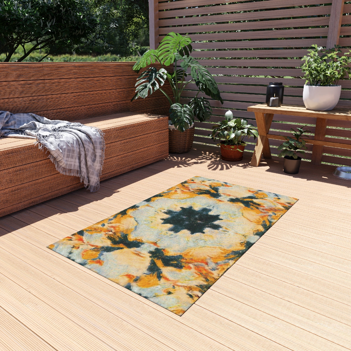 Guardians of the Light Outdoor Rug