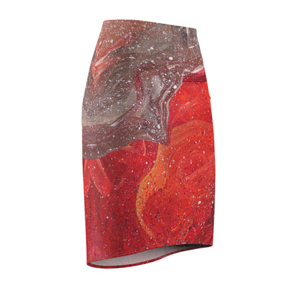 Waves of Creation Women's Pencil Skirt