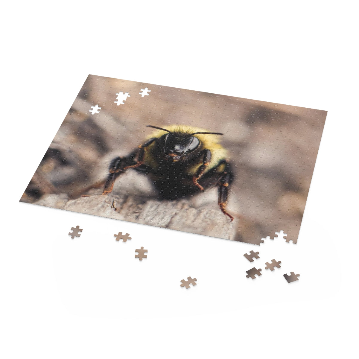 Bumble Bee Gets Close Puzzle (120, 252, 500-Piece)