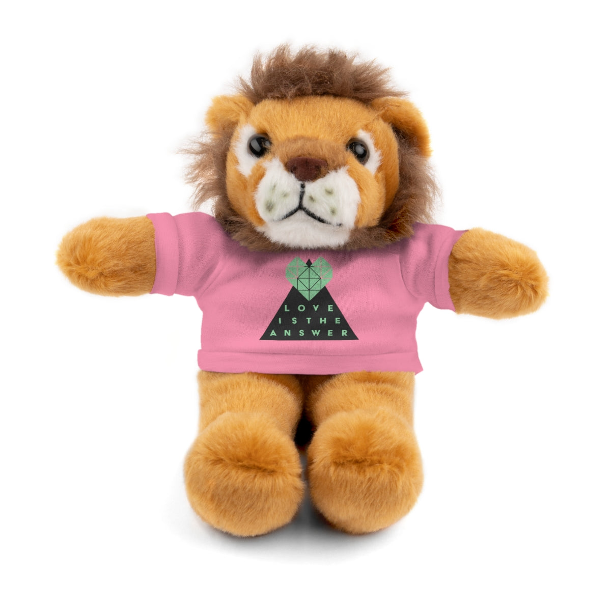 Love is the Answer Stuffed Animals (6 Animal Options)