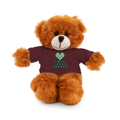 Love is the Answer Stuffed Animals (6 Animal Options)