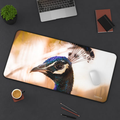 Peculiar Peacock Full-Size Gaming Mousepad