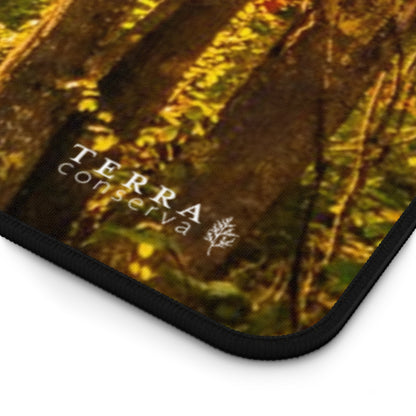 Happy Autumn Sun Full-Size Gaming Mousepad