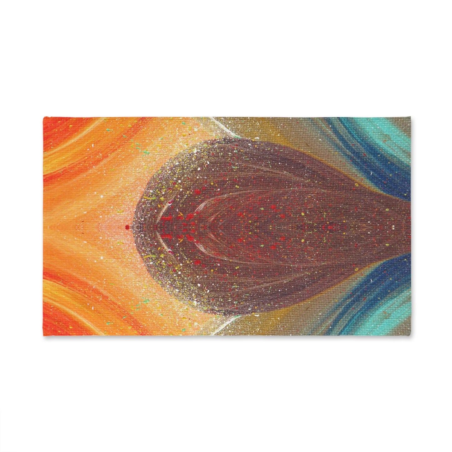 Flow of Magnetism Painting Hand Towel