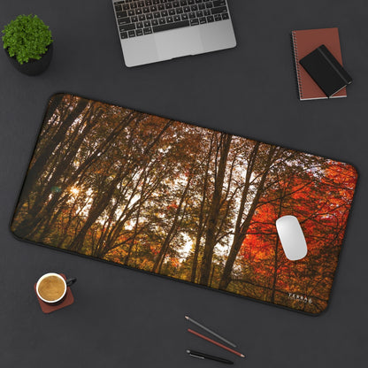 Forest Titans in Autumn Full-Size Gaming Mousepad