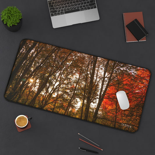 Forest Titans in Autumn Full-Size Gaming Mousepad