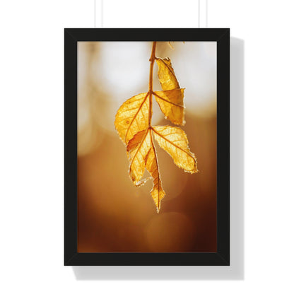 Leaves of Gold Framed Matte Print