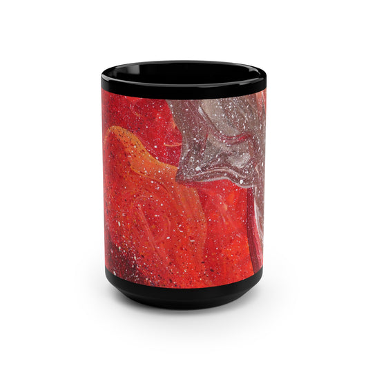 Waves of Creation 15oz Black Mug