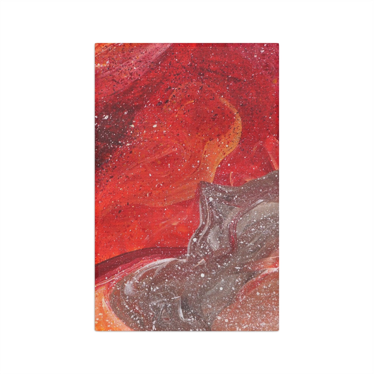 Waves of Creation Painting Soft Kitchen Towel