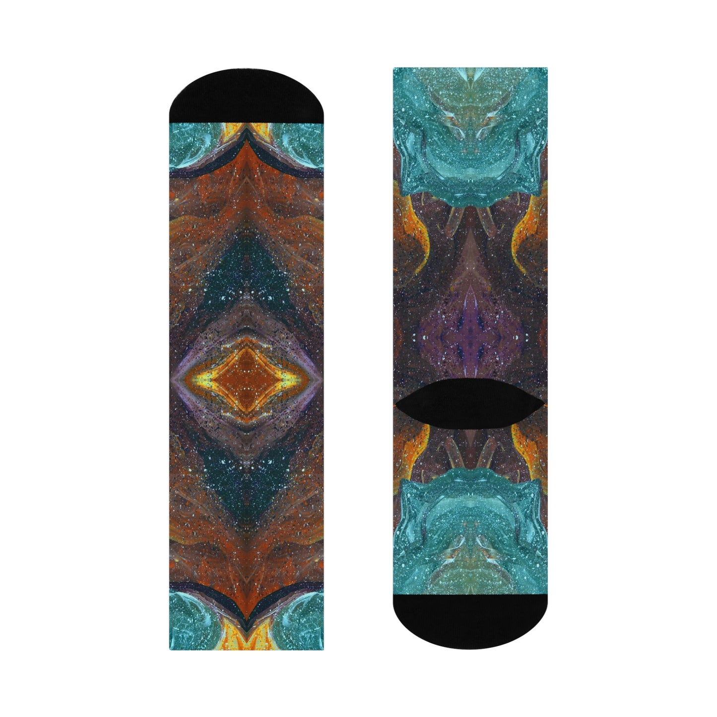 The Symmetry of Life Crew Socks