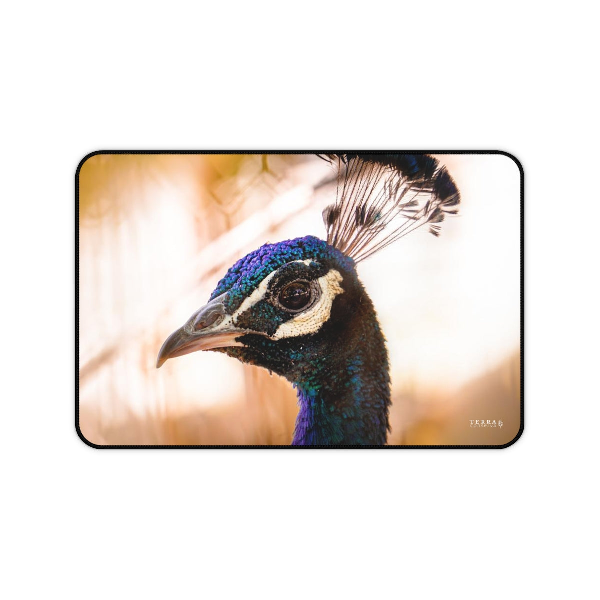 Peculiar Peacock Full-Size Gaming Mousepad