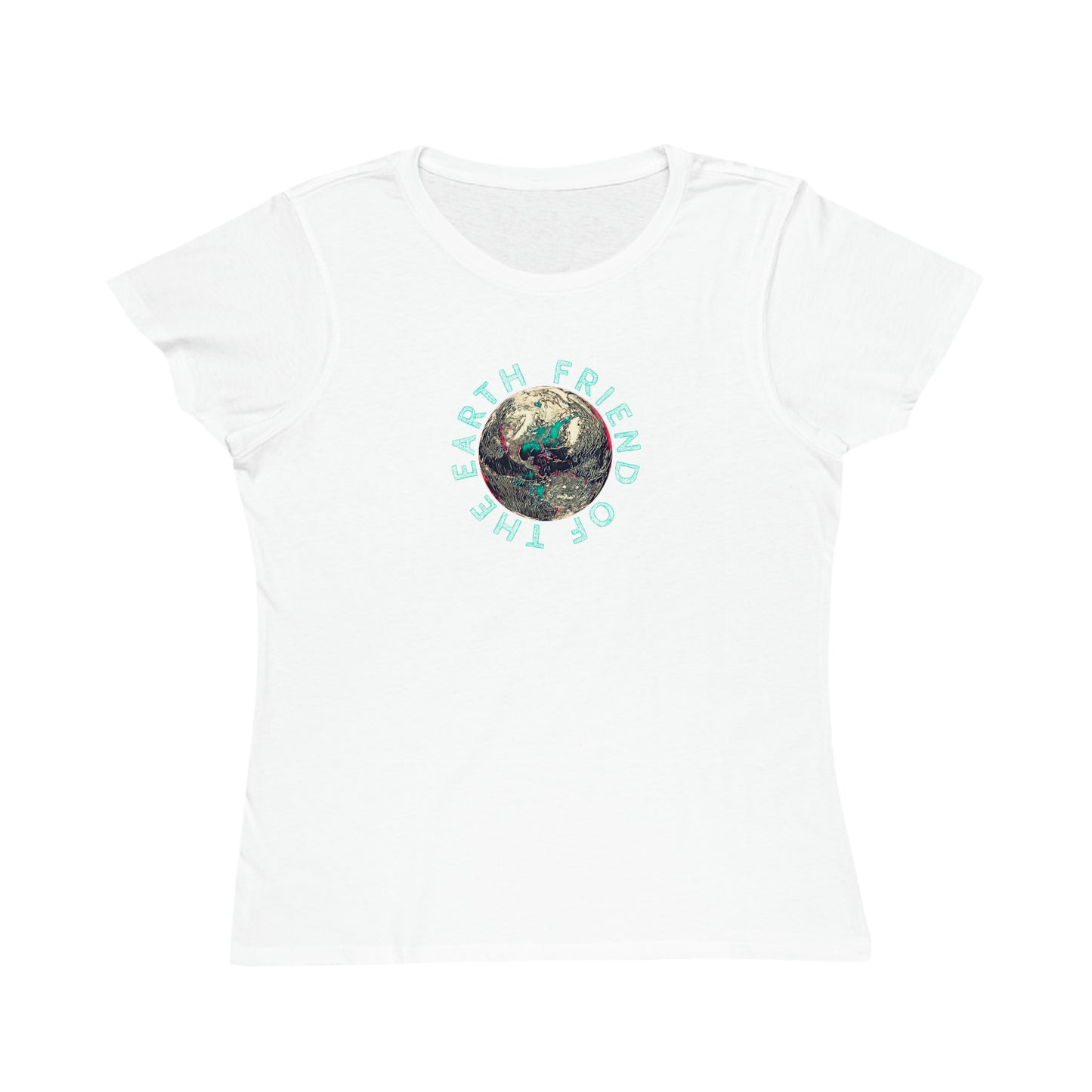 Friend of the Earth Globe Organic Cotton Women's T-Shirt