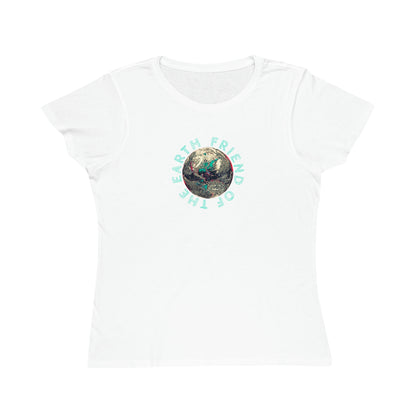 Friend of the Earth Globe Organic Cotton Women's T-Shirt