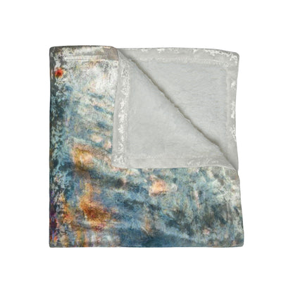 Water Spirits Crushed Velvet Blanket