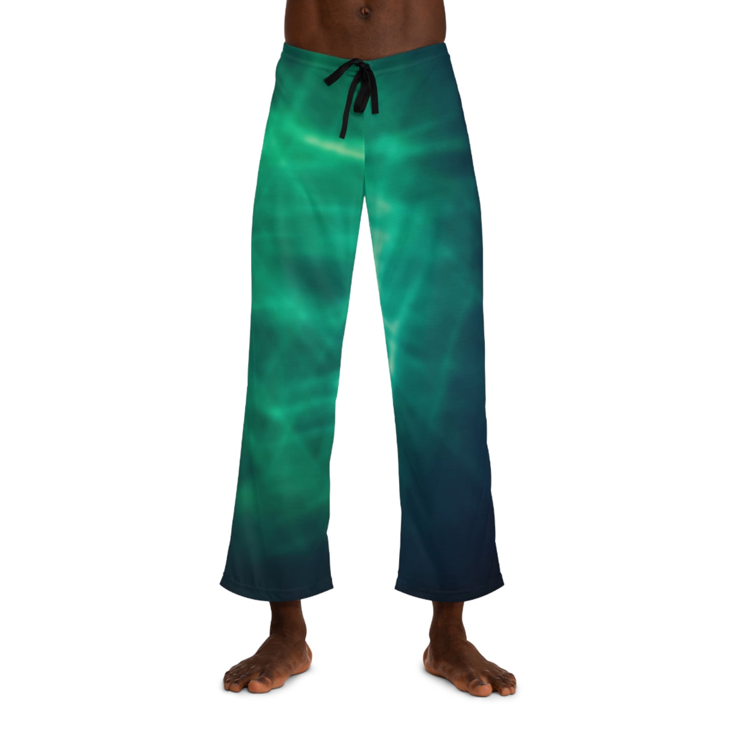 Electric Green Light Men's Pajama Pants