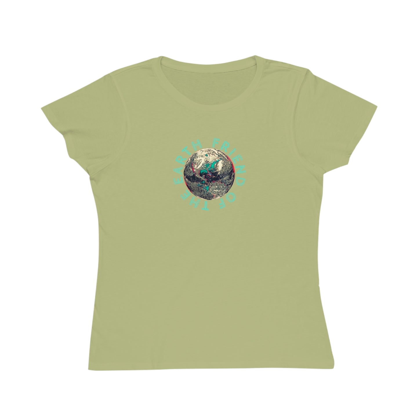 Friend of the Earth Globe Organic Cotton Women's T-Shirt