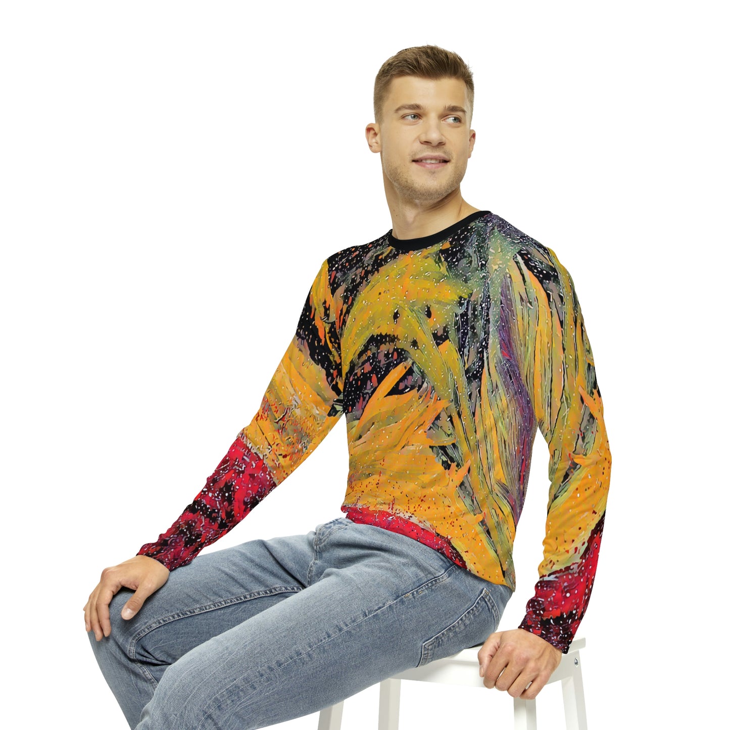 An Ocean of Color Men's Long Sleeve Shirt