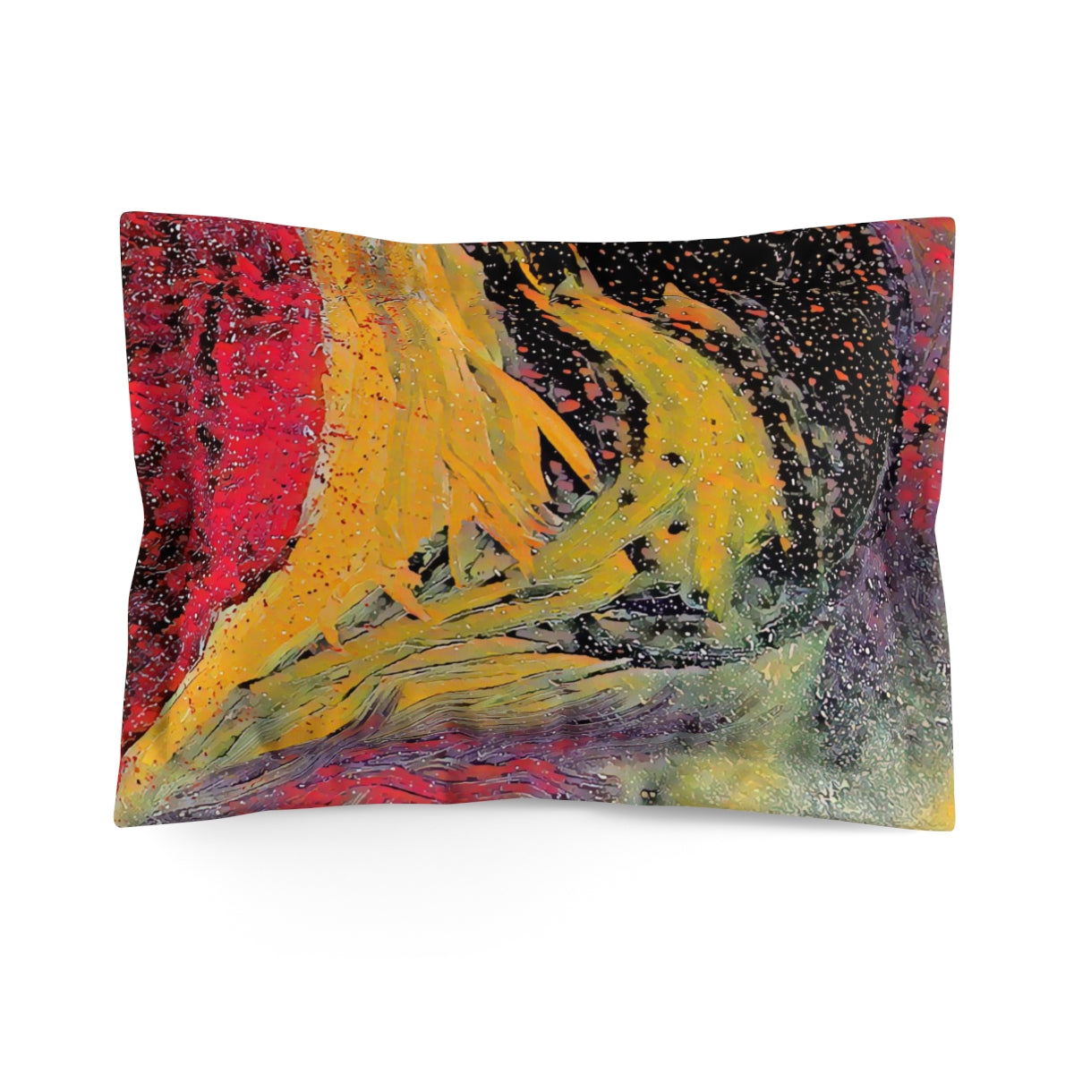 An Ocean of Color Microfiber Pillow Sham