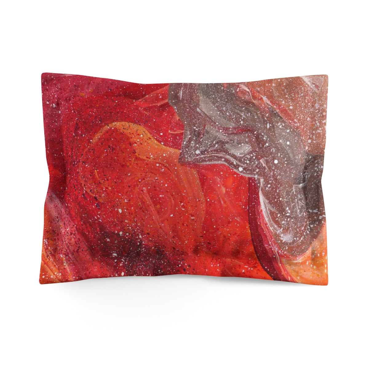 Waves of Creation Painting Microfiber Pillow Sham