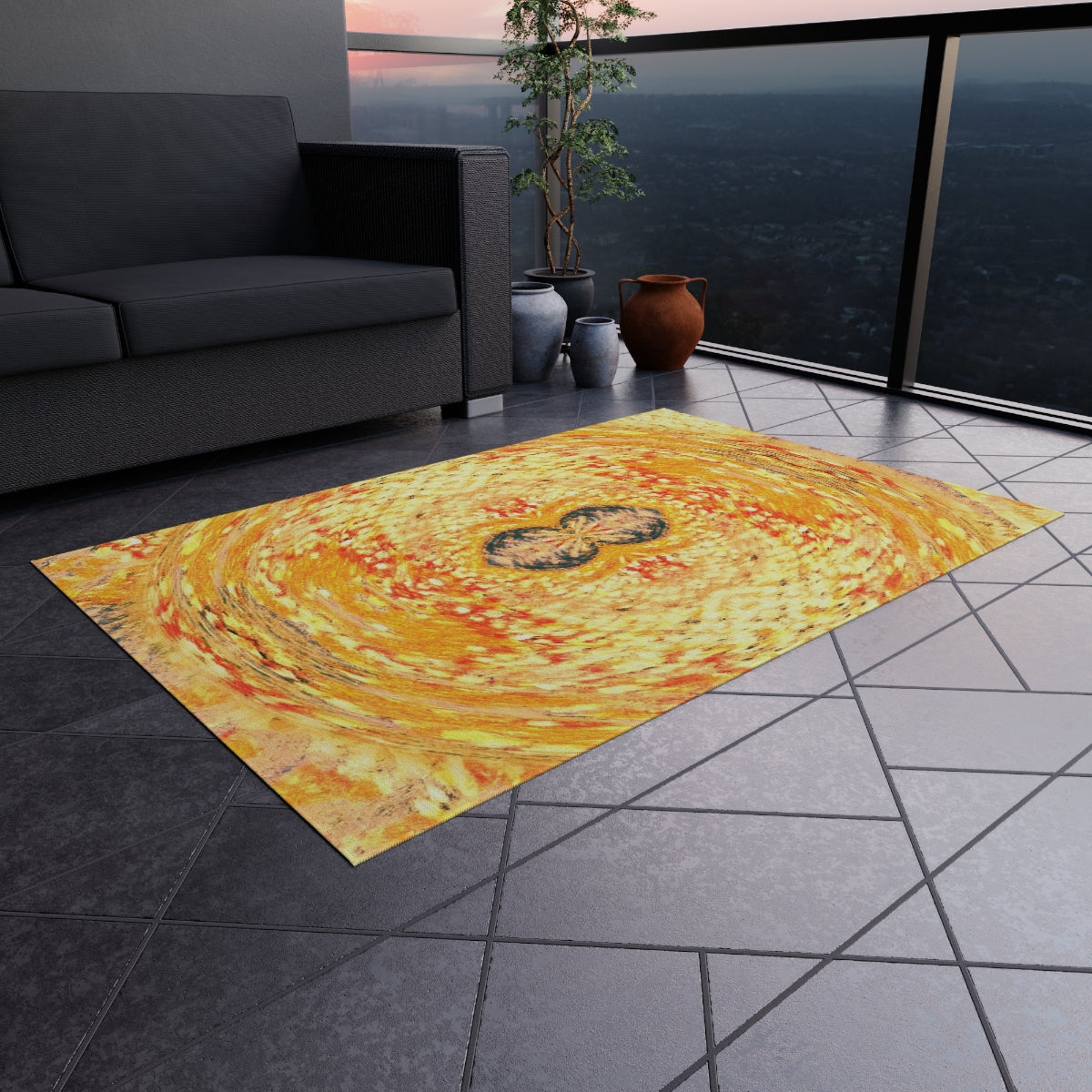 Fire Spirits Outdoor Rug