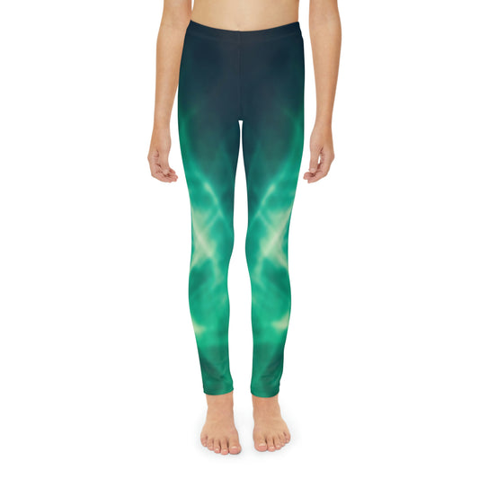 Electric Green Light Youth Leggings