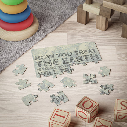 How You Treat The Earth 30-Piece Kids' Puzzle