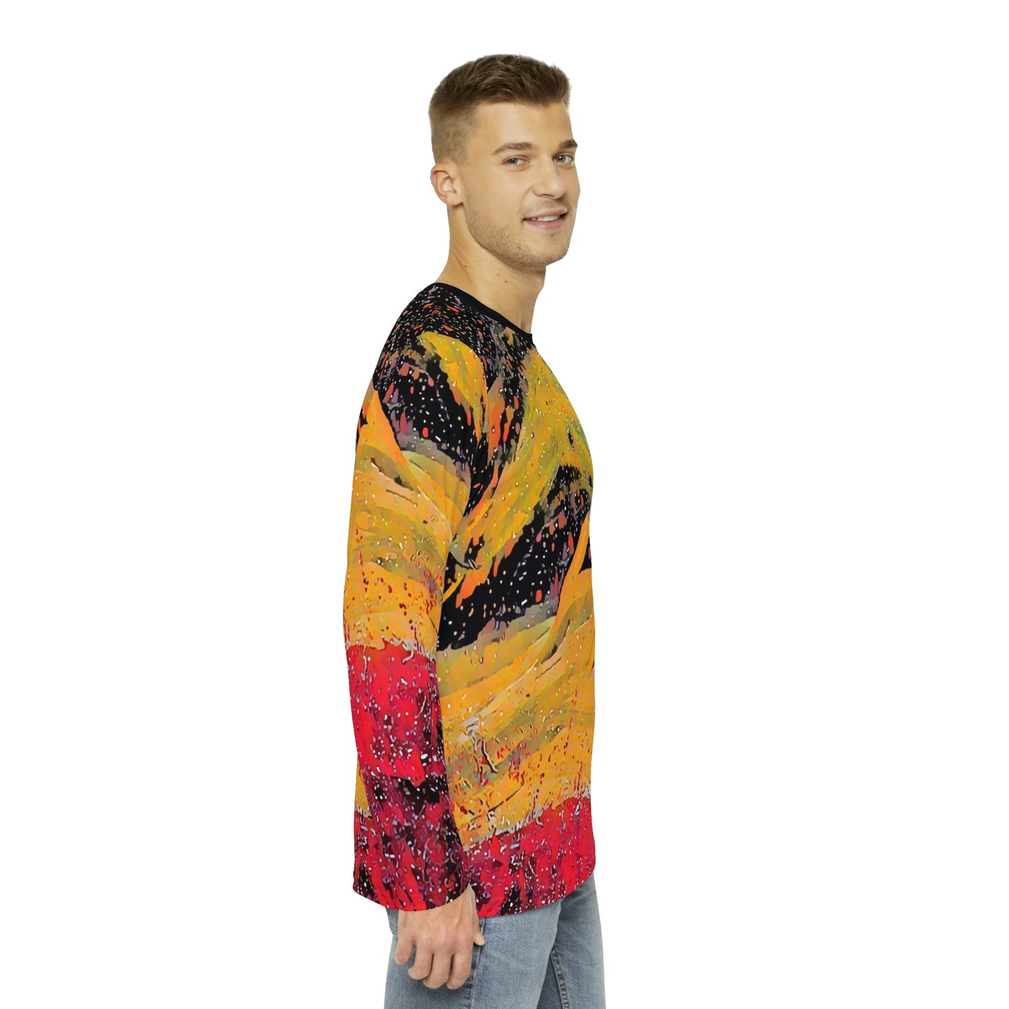 An Ocean of Color Men's Long Sleeve Shirt