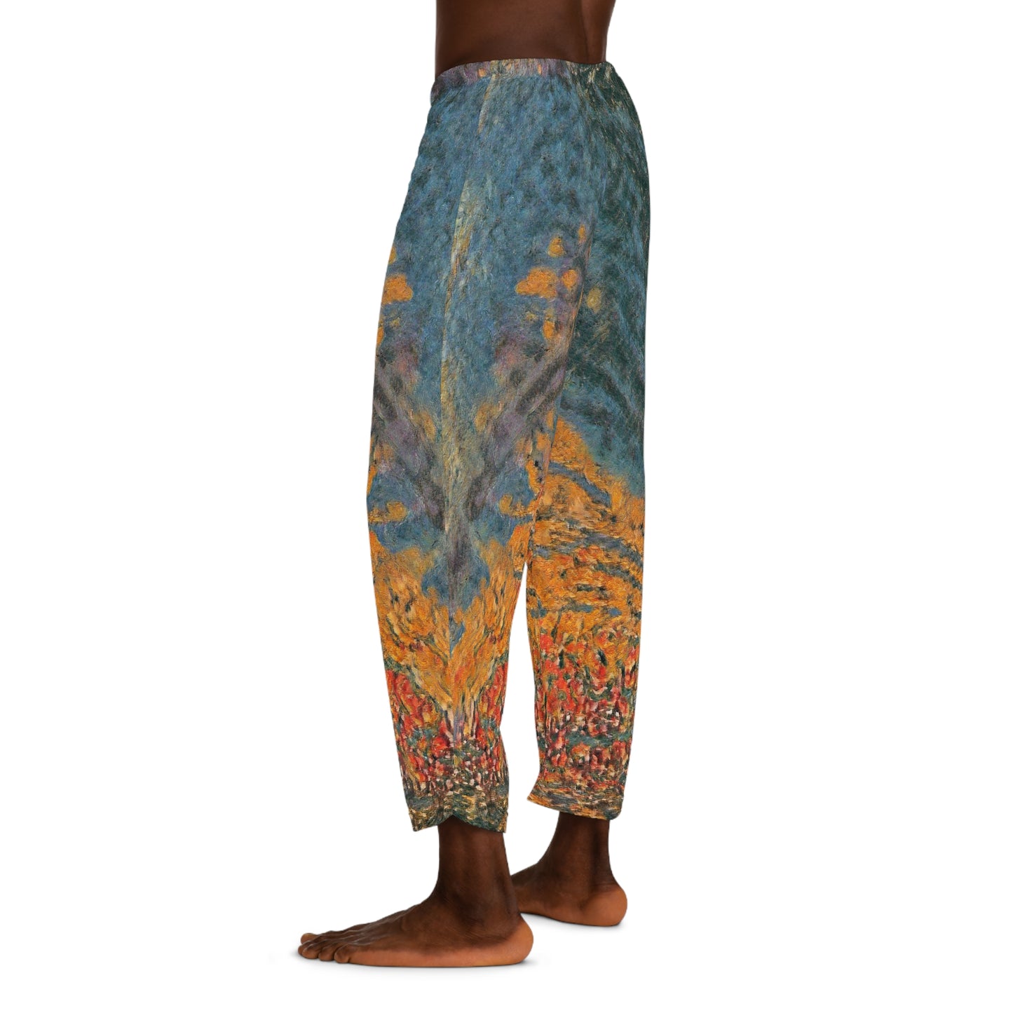 The Colors of Sunset Painting Men's Pajama Pants