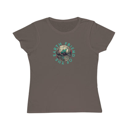 Friend of the Earth Globe Organic Cotton Women's T-Shirt