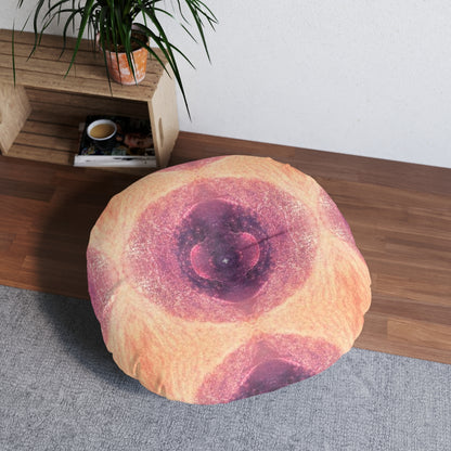 Air Spirits Tufted Floor Pillow, Round